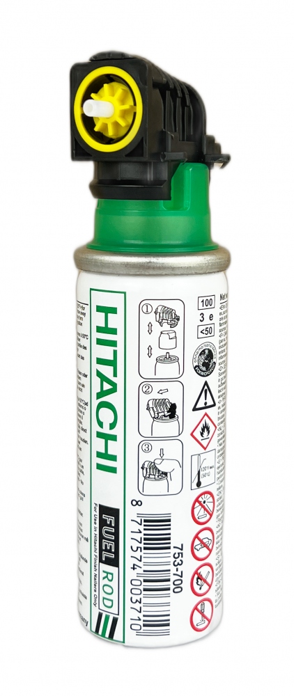 Bình gas Hitachi 753700 30ml cho súng bắn đinh NT 65GB