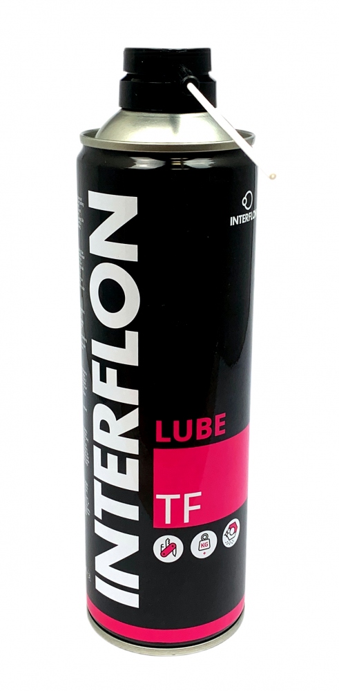 Chai xịt bôi trơn màng khô liên kết Interflon Lube TF dung tích 500 ml