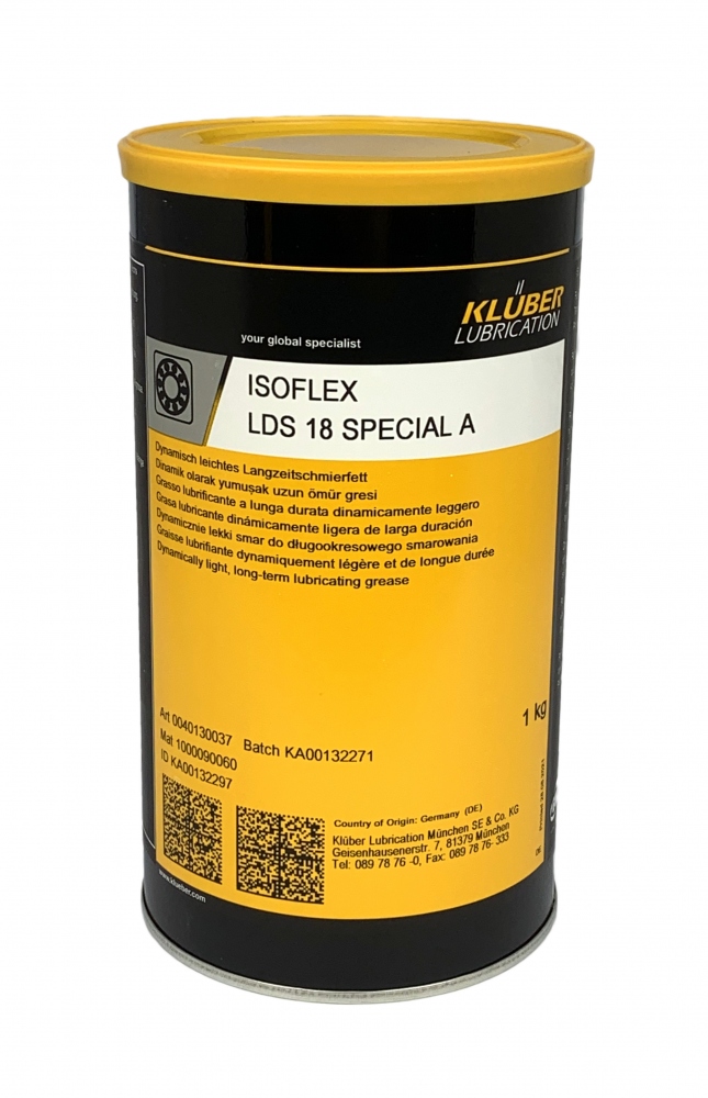 Mỡ bôi trơn dài hạn Klüber ISOFLEX LDS 18 Special A 1kg