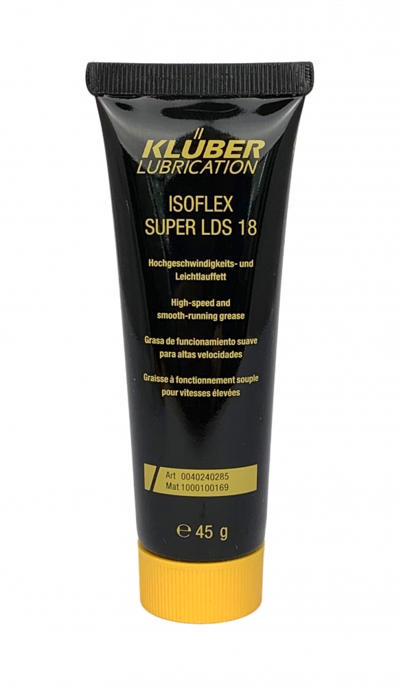 Mỡ bôi trơn tốc độ cao và vận hành êm ái Klüber ISOFLEX SUPER LDS 18 45g