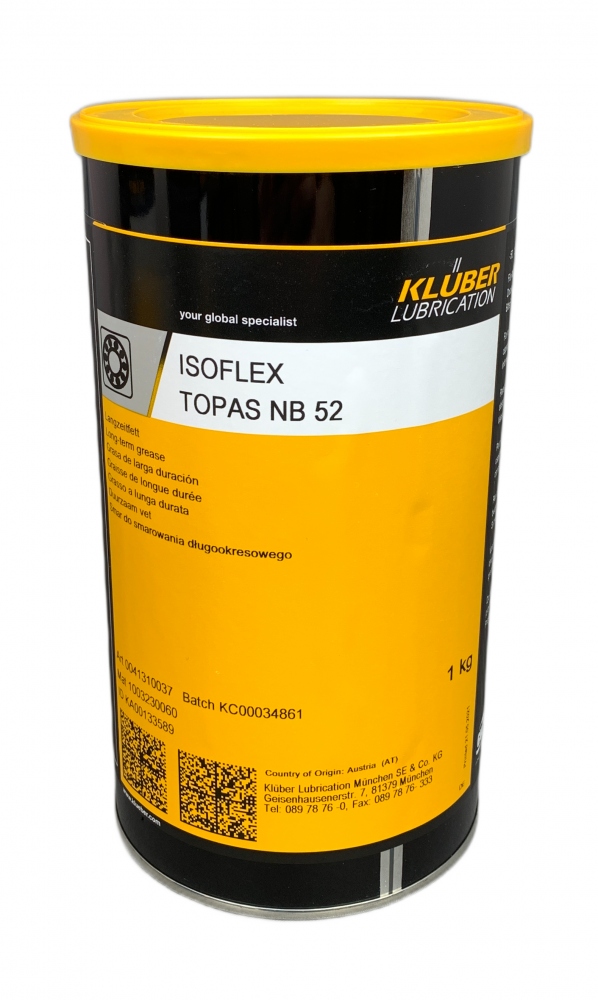 Klüber ISOFLEX Topas NB 52 Mỡ bôi trơn tổng hợp cho vòng bi và ổ trượt 1kg
