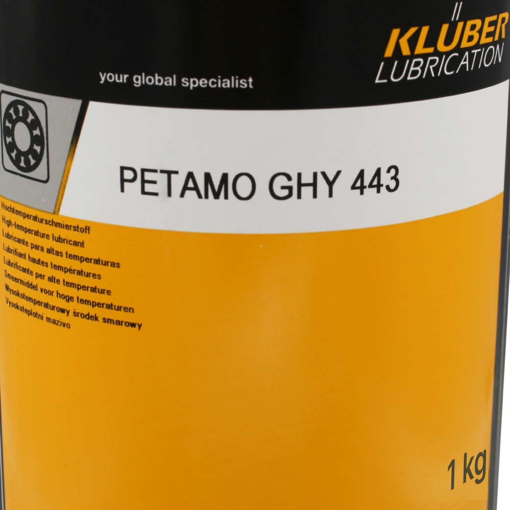 Mỡ chịu nhiệt và mỡ dài hạn Klüber Petamo GHY 443 1kg