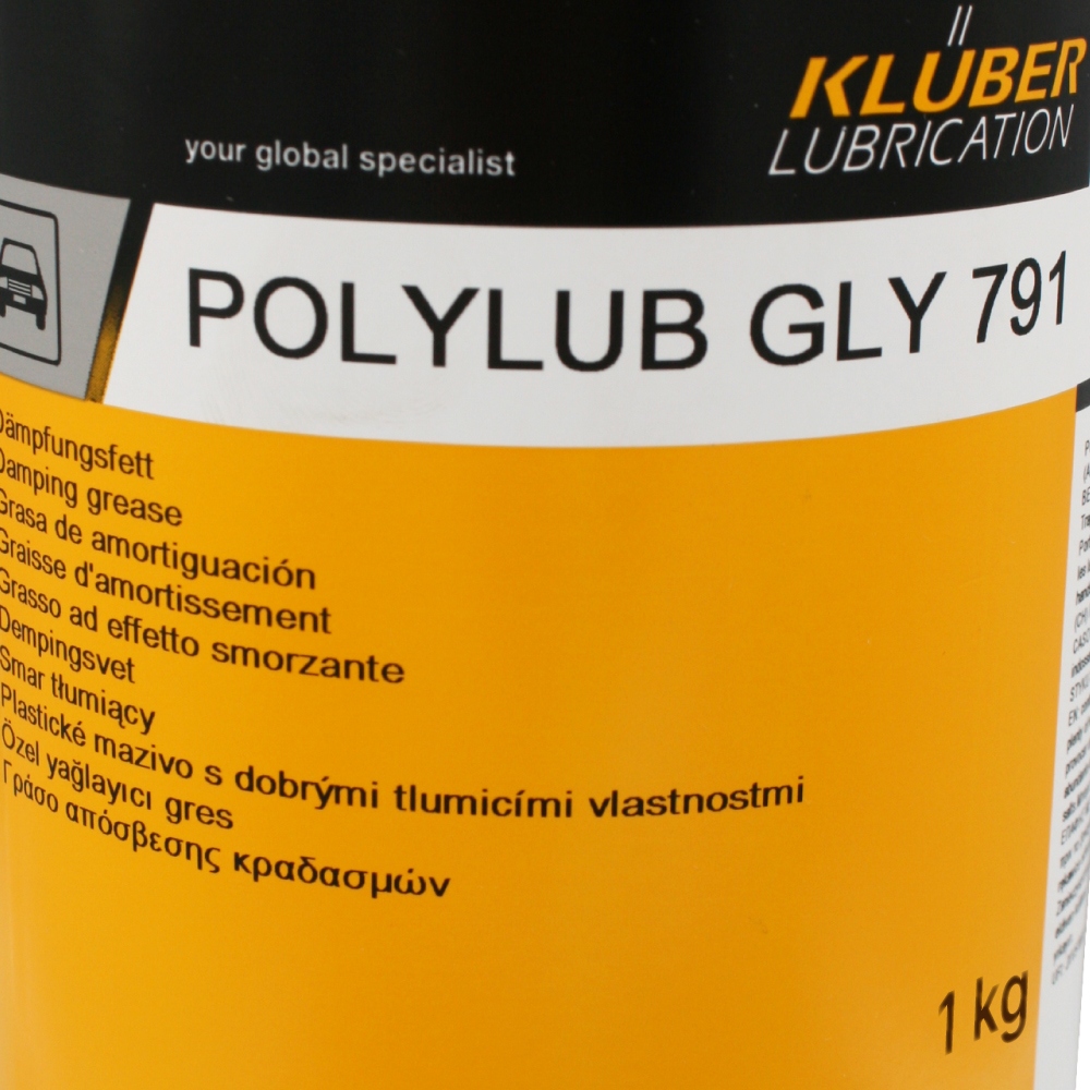 Mỡ bôi trơn tổng hợp đặc biệt Klüber POLYLUB GLY 791 hộp 1kg