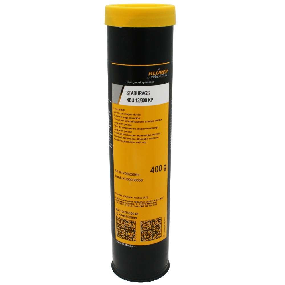 Mỡ bôi trơn dài hạn Klüber STABURAGS NBU 12/300 KP 400g