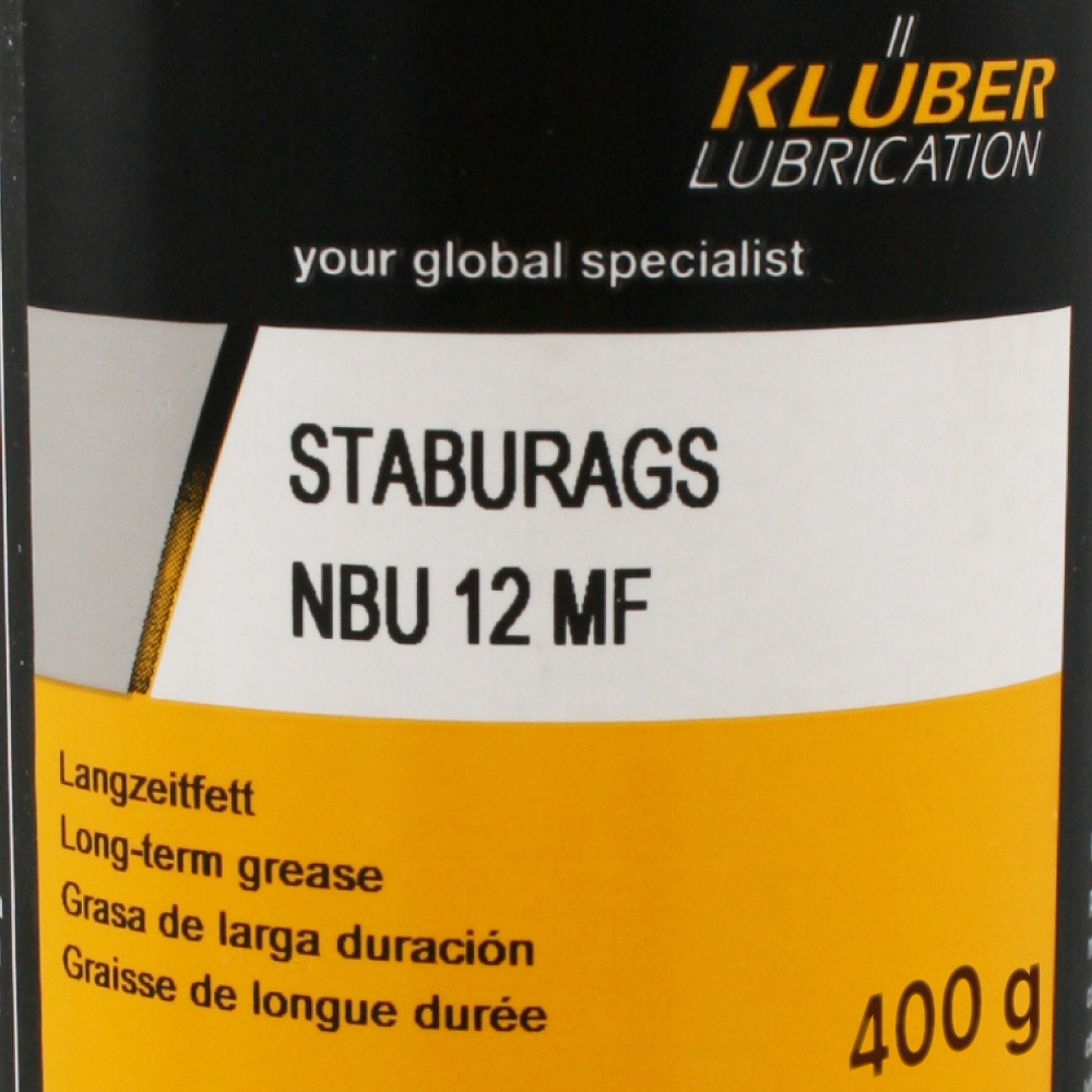 Mỡ bôi trơn hiệu suất cao Klüber STABURAGS NBU 12 MF dạng tuýp 400g