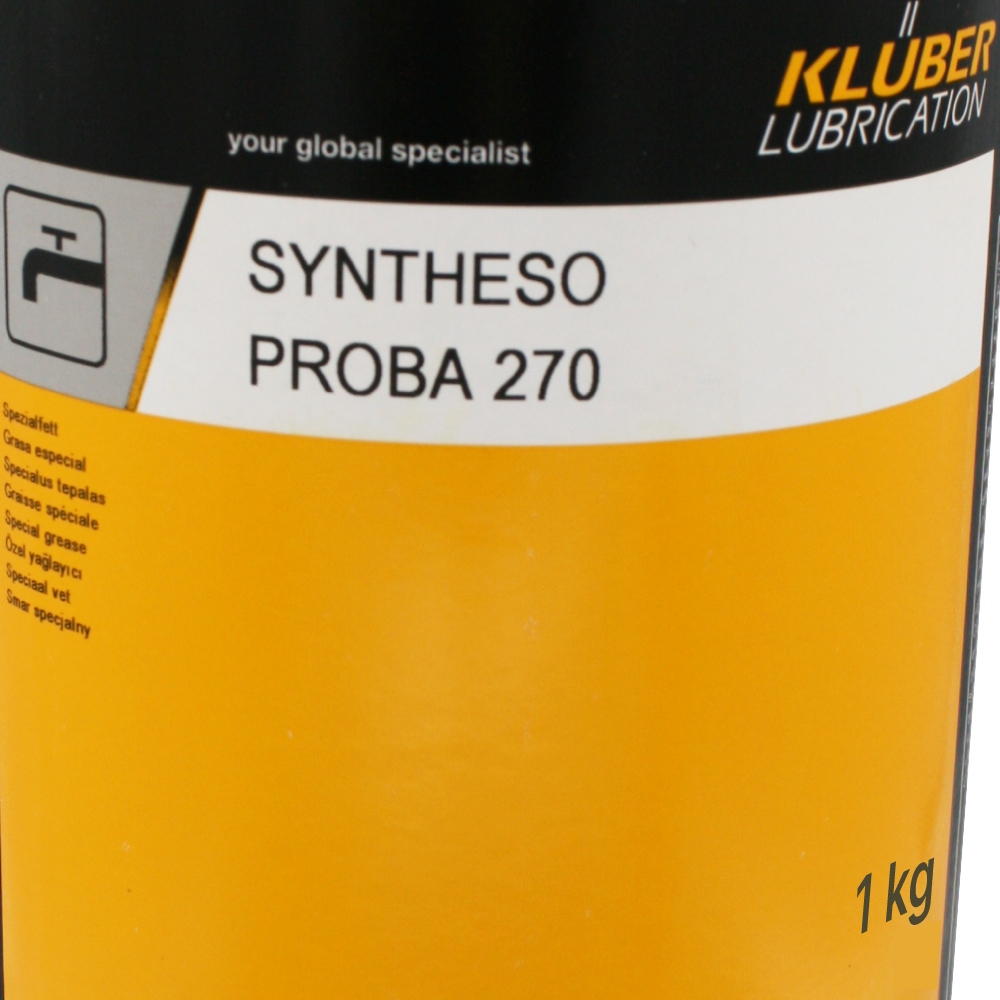Mỡ bôi trơn Klüber SYNTHESO PROBA 270 cho van vòi, lon 1kg