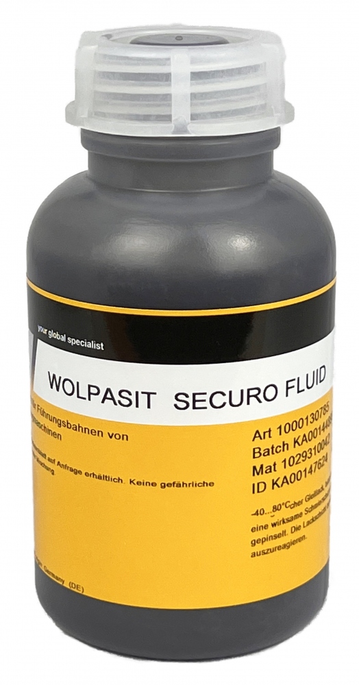 Klüber WOLPASIT SECURO FLUID Lớp phủ liên kết vô cơ khô trong không khí 280ml