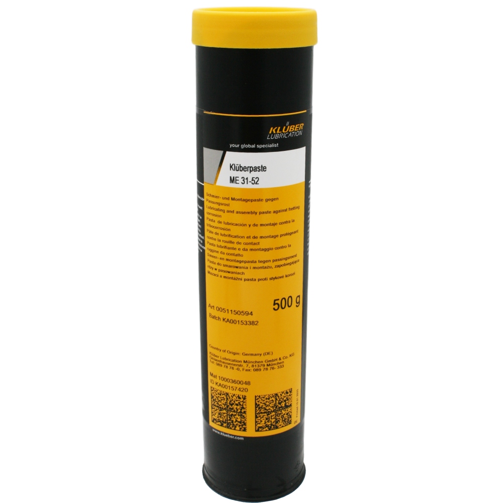 Mỡ bôi trơn và lắp ráp Klüberpaste ME 31-52 dạng tuýp 500g