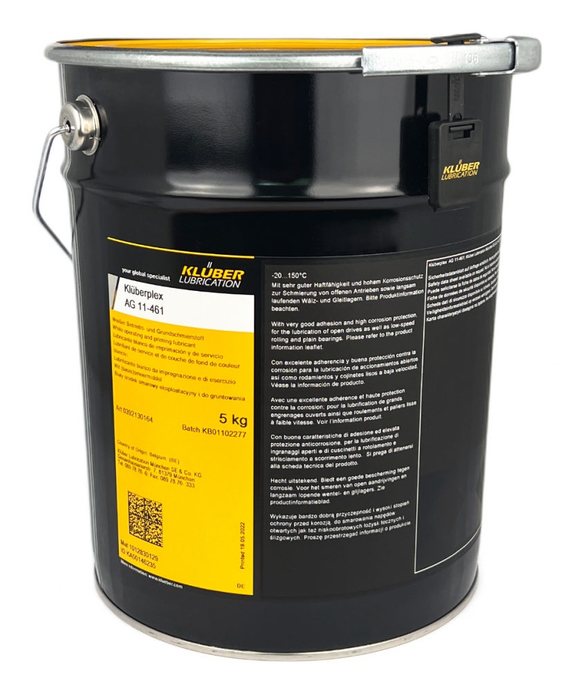 Klüberplex AG 11-461 Mỡ bôi trơn vận hành và bôi trơn lót màu trắng 5kg