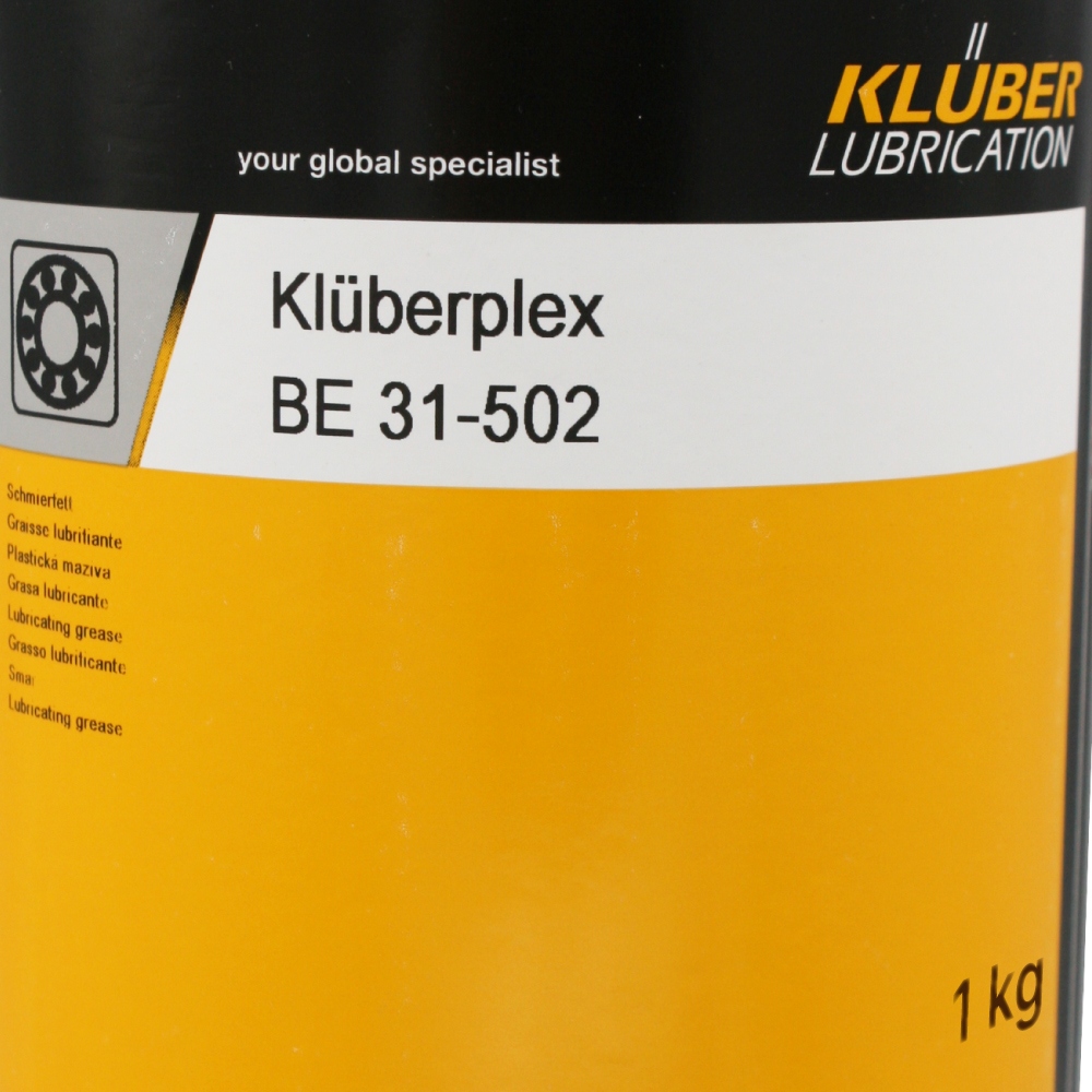 Mỡ bôi trơn Klüber Klüberplex BE 31-502 cho các yêu cầu khắc nghiệt, lon 1kg