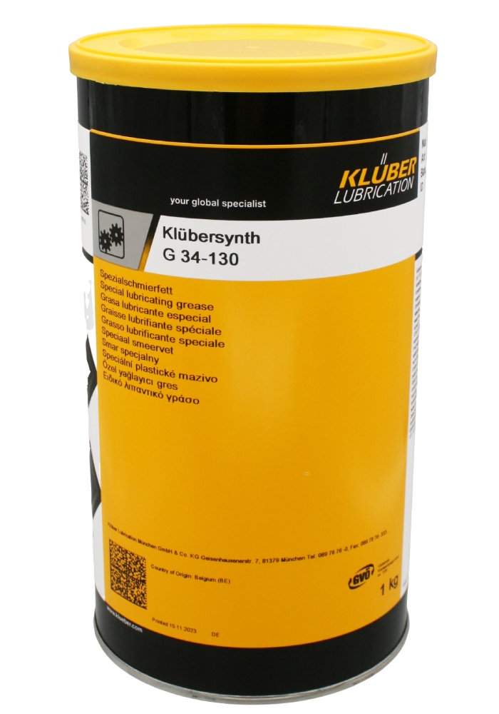 Klübersynth G 34-130 Mỡ bôi trơn đặc biệt cho bánh răng nhỏ 1kg