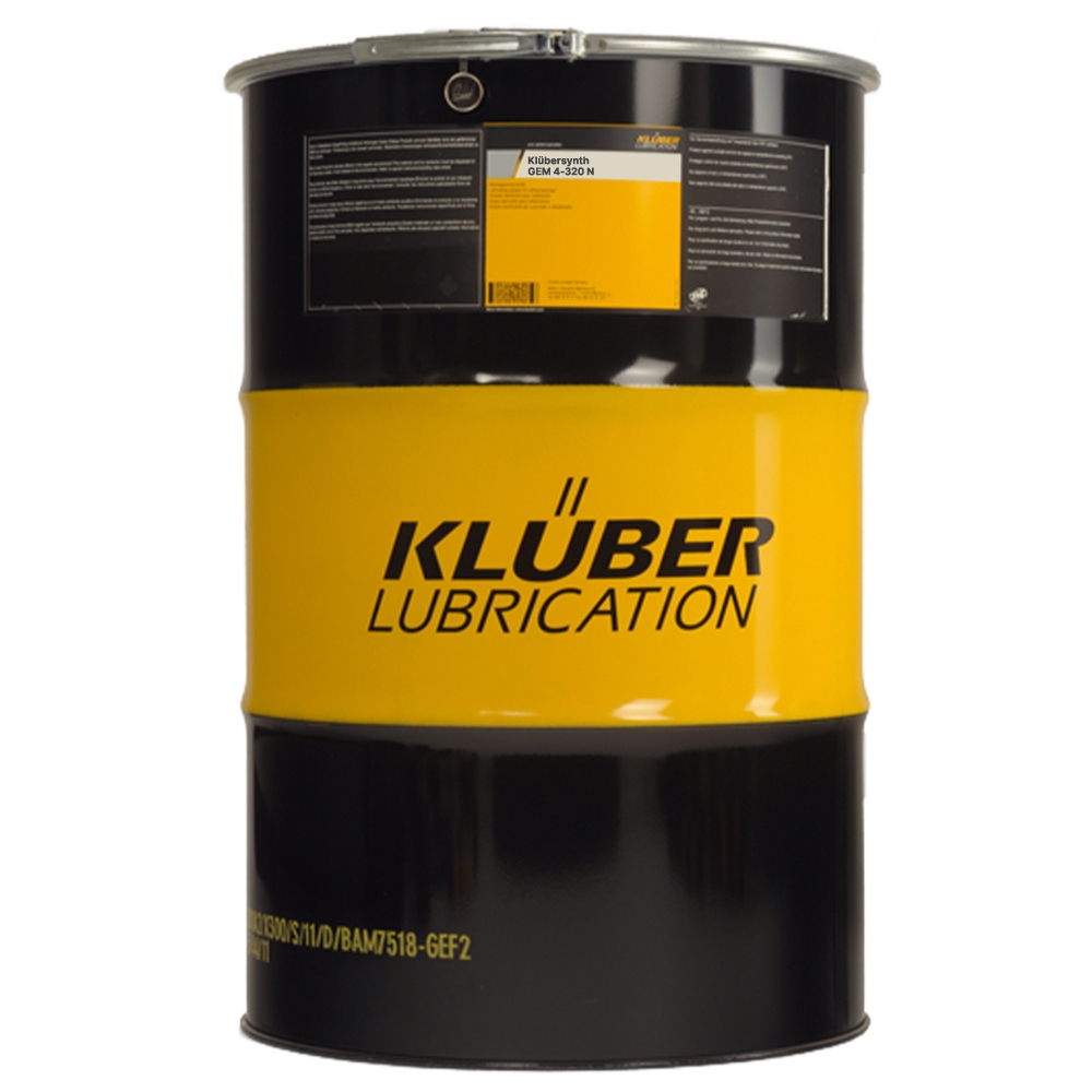 Dầu bánh răng hiệu suất cao Klübersynth GEM 4-320 N phuy 200L