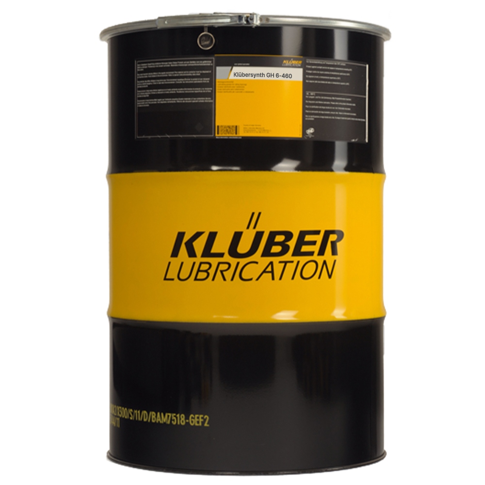 Dầu bánh răng hiệu suất cao tổng hợp Klübersynth GH 6-460 phuy 200L