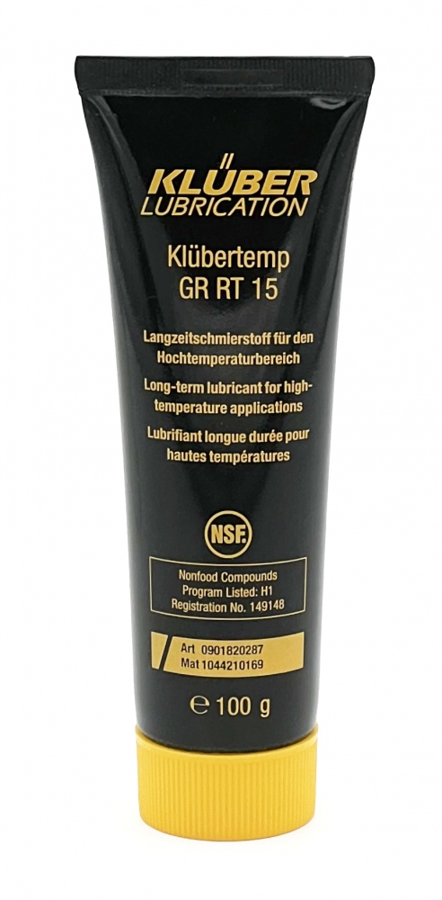 Mỡ bôi trơn dài hạn Klübertemp GR RT 15 N đạt chuẩn NSF 100g