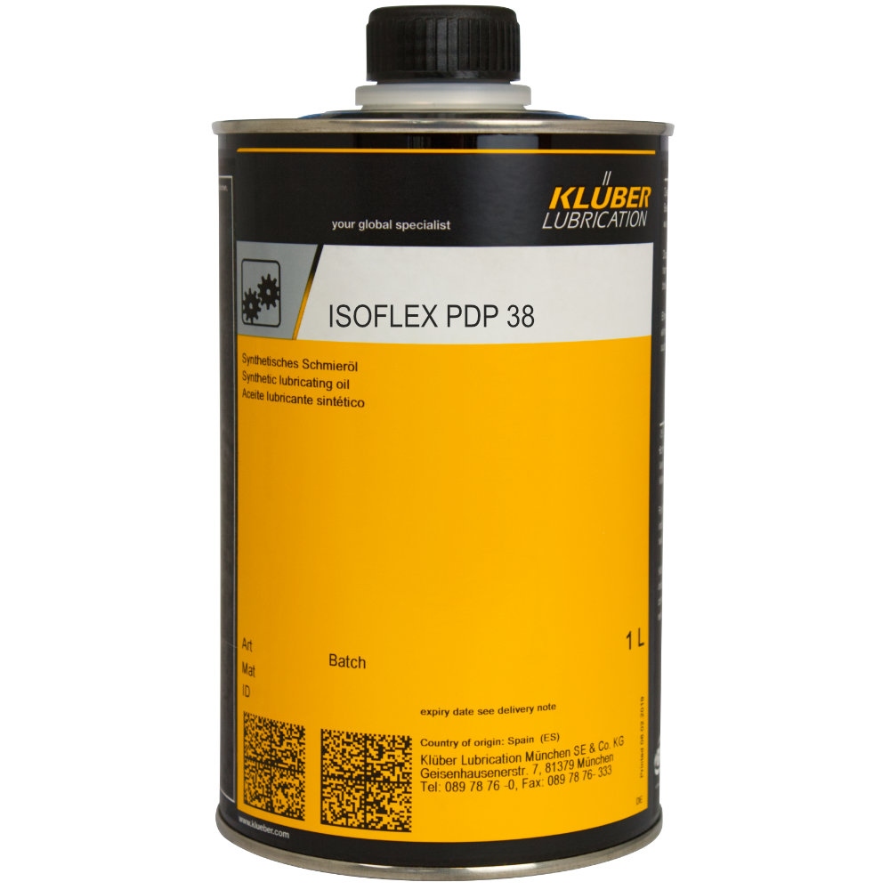 Dầu tổng hợp dài hạn Klüber ISOFLEX PDP 38 can 1L