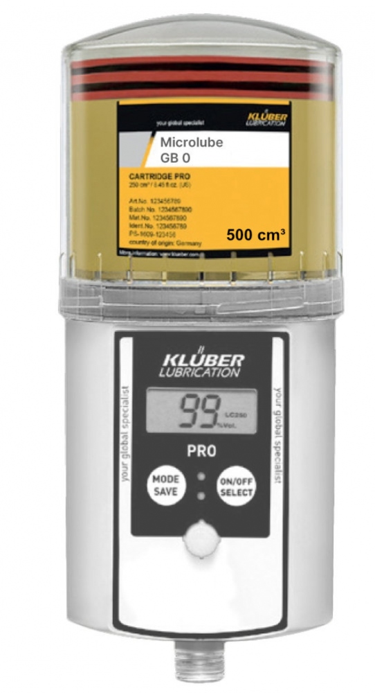 Klübermatic PRO với mỡ bôi trơn đa năng Microlube GB 0 dung tích 500ccm