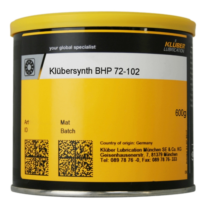 Mỡ chịu nhiệt Klübersynth BHP 72-102 600g