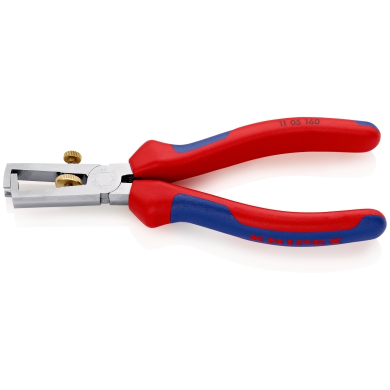 Kìm tuốt dây cách điện đa năng Knipex 11 05 160 có lò xo mở 160mm