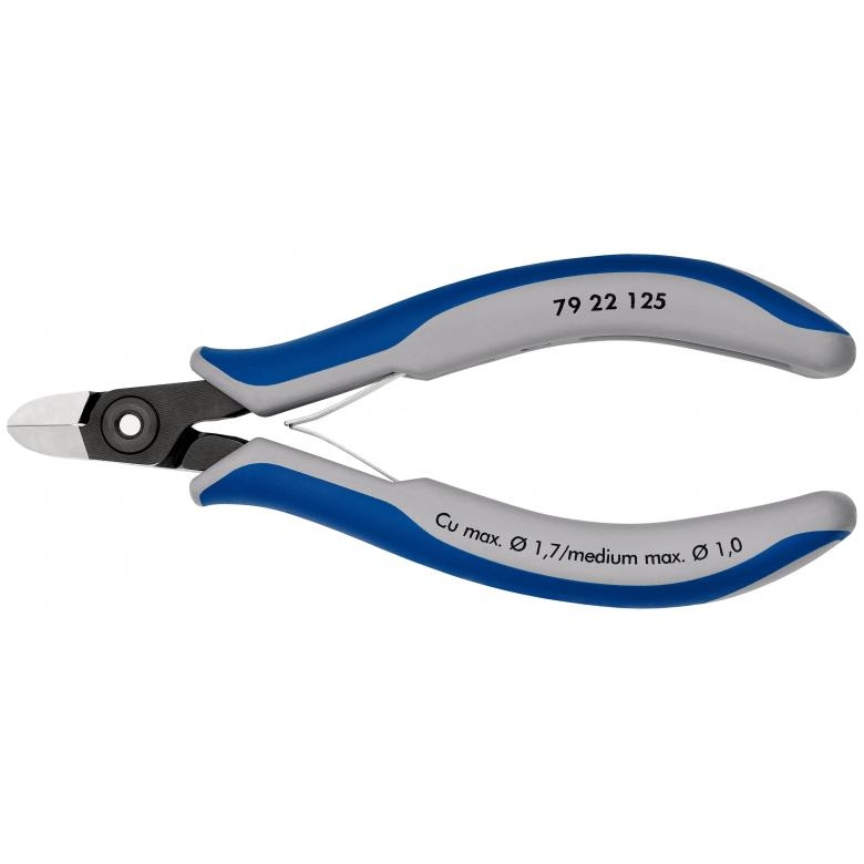Kìm cắt cạnh điện tử chính xác Knipex 79 22 125 dài 125 mm