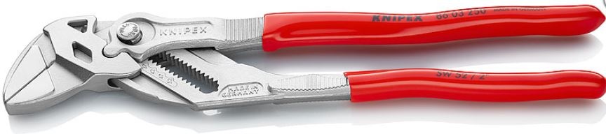Kìm mỏ lết Knipex 8603250 hàm phẳng nhẵn 250mm