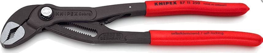 Kìm mỏ quạ Knipex 8711250 cán bọc nhựa chống trượt 250mm