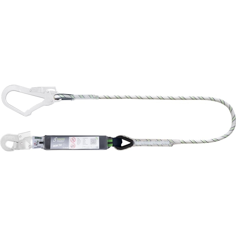 Kratos FA3050315 Dây buộc an toàn bằng dây thép kernmantle hấp thụ năng lượng 1,5m 6kN