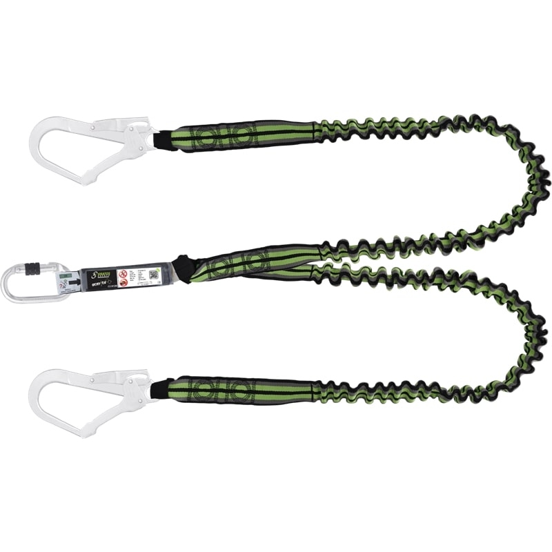 Kratos FA3080015 Dây an toàn có thể mở rộng, hấp thụ năng lượng, hình chữ Y, 1,50 m