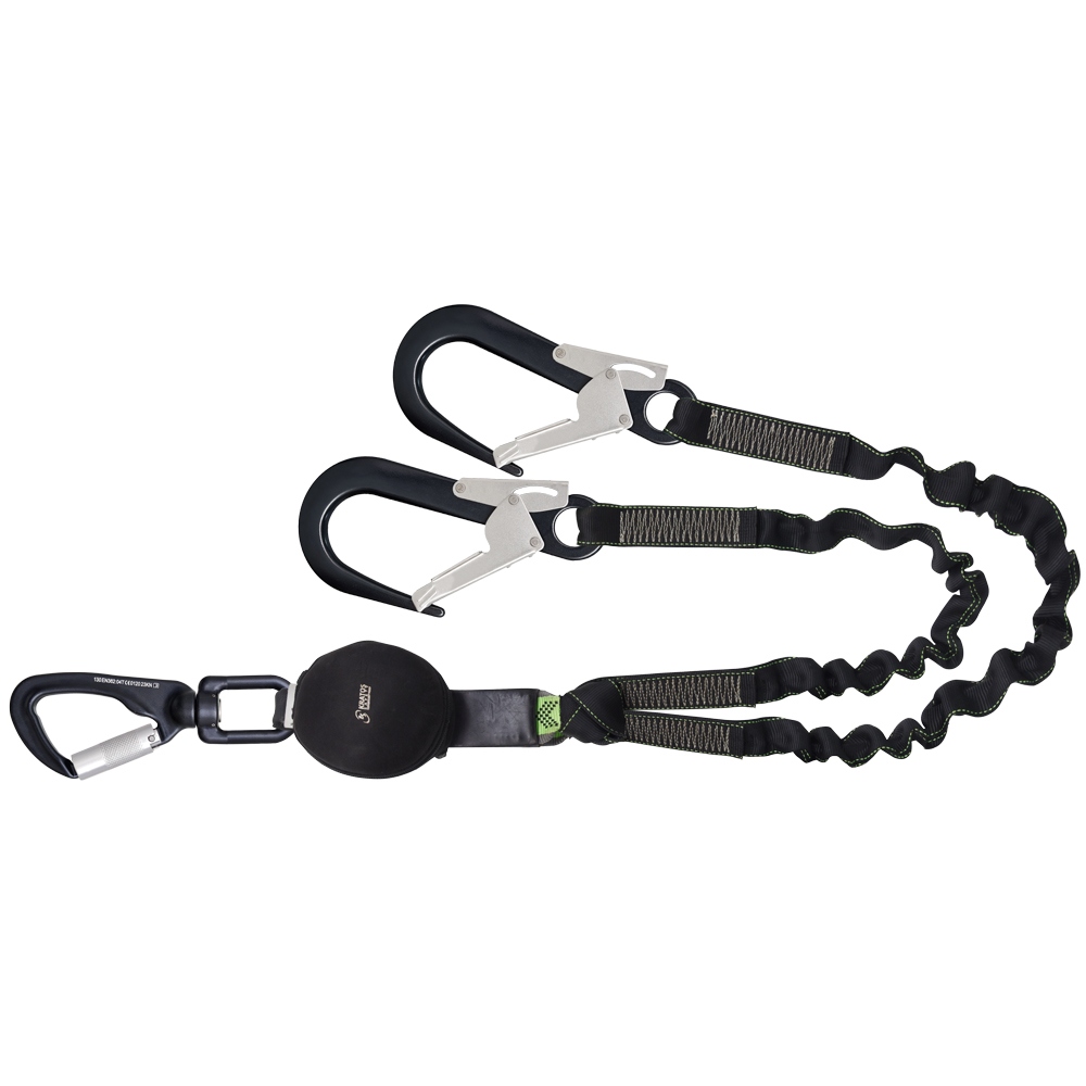 Kratos FA3082015 Dây an toàn có thể mở rộng, hấp thụ năng lượng, hình chữ Y, 1,50 m