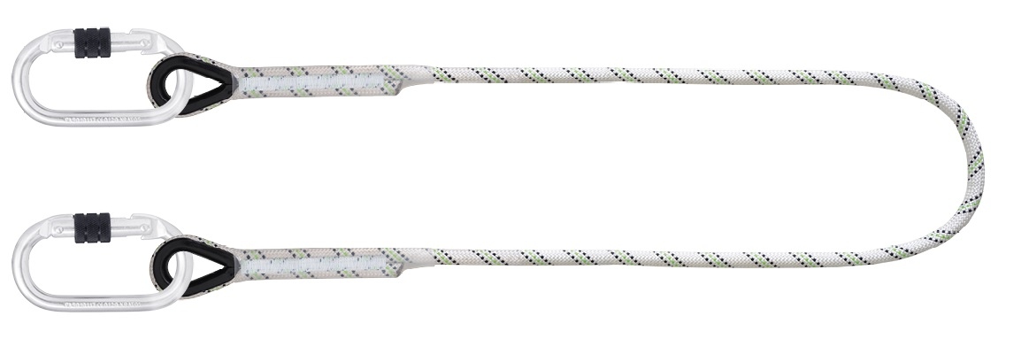 Kratos FA4050015 Dây buộc an toàn với dây thừng + móc thép 1,50 m