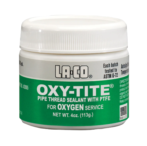 Keo dán ống chịu oxy Laco Oxytite PTFE chuyên dụng cho hệ thống oxy 113g
