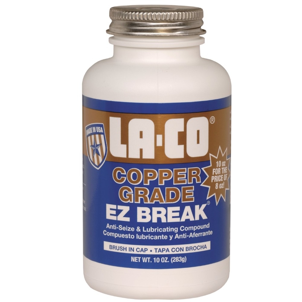 Hợp chất chống kẹt Laco Ez Break gốc đồng chịu nhiệt lên đến 982 °C màu nâu 283g