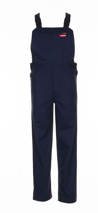Quần yếm bảo hộ lao động Planam BW270/1531 100% cotton màu xanh navy size XS-3XL