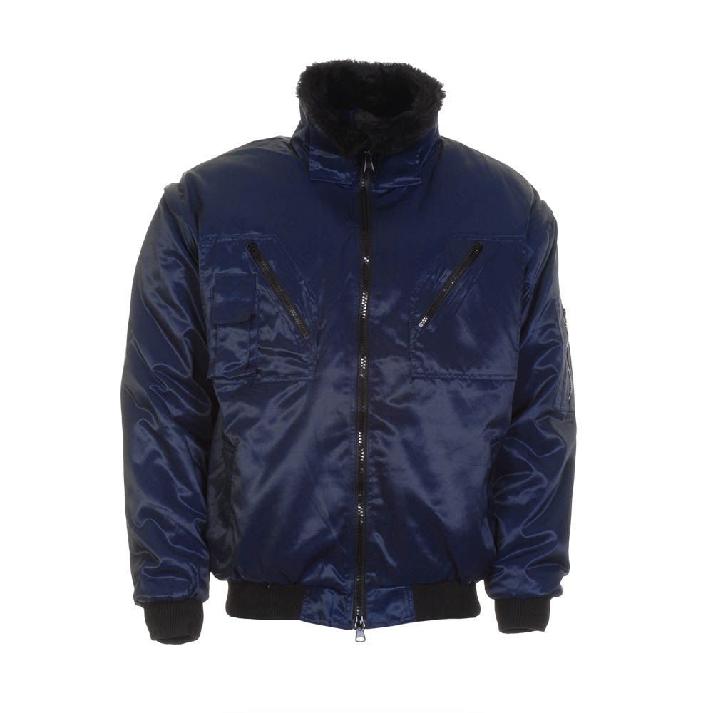 Áo khoác bảo hộ phi công 4 trong 1 LeiKaTex® 480430 Lechtal màu xanh đen size S-XXXL