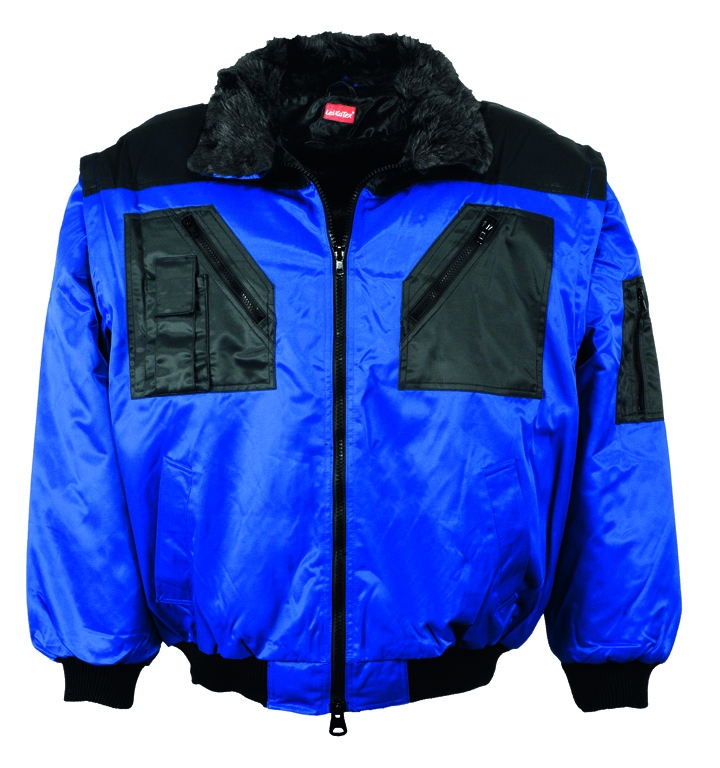 Áo khoác bomber chuyển đổi 4 trong 1 màu xanh/đen size S-3XL, LeiKaTex 480440