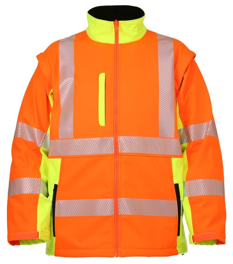 Áo khoác phản quang 2 trong 1 Softshell siêu nhẹ LeiKaTex 490730