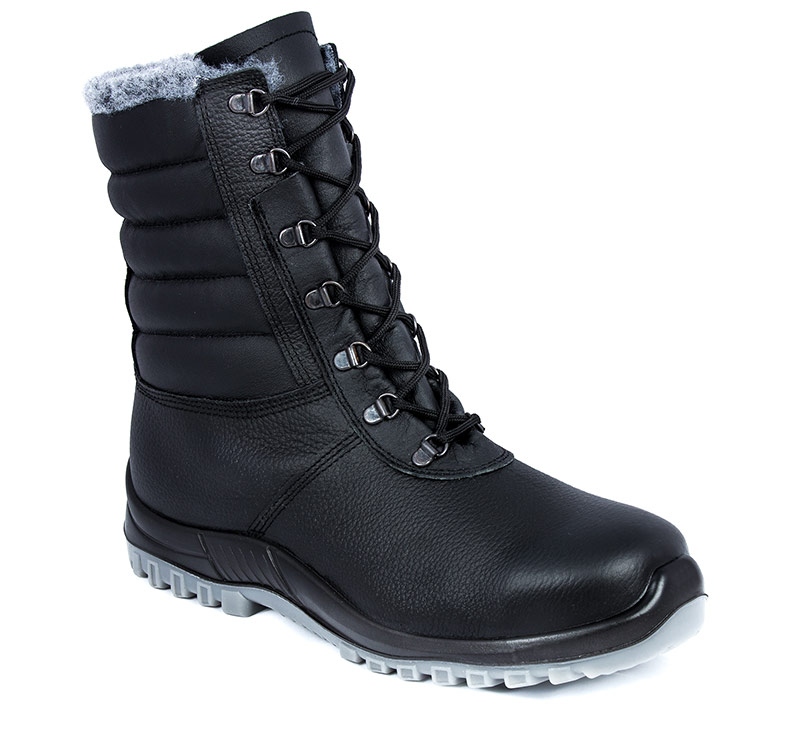 Giày bảo hộ cao cổ mùa đông Leopard 474 S3 chống lạnh cực hạn có dây buộc