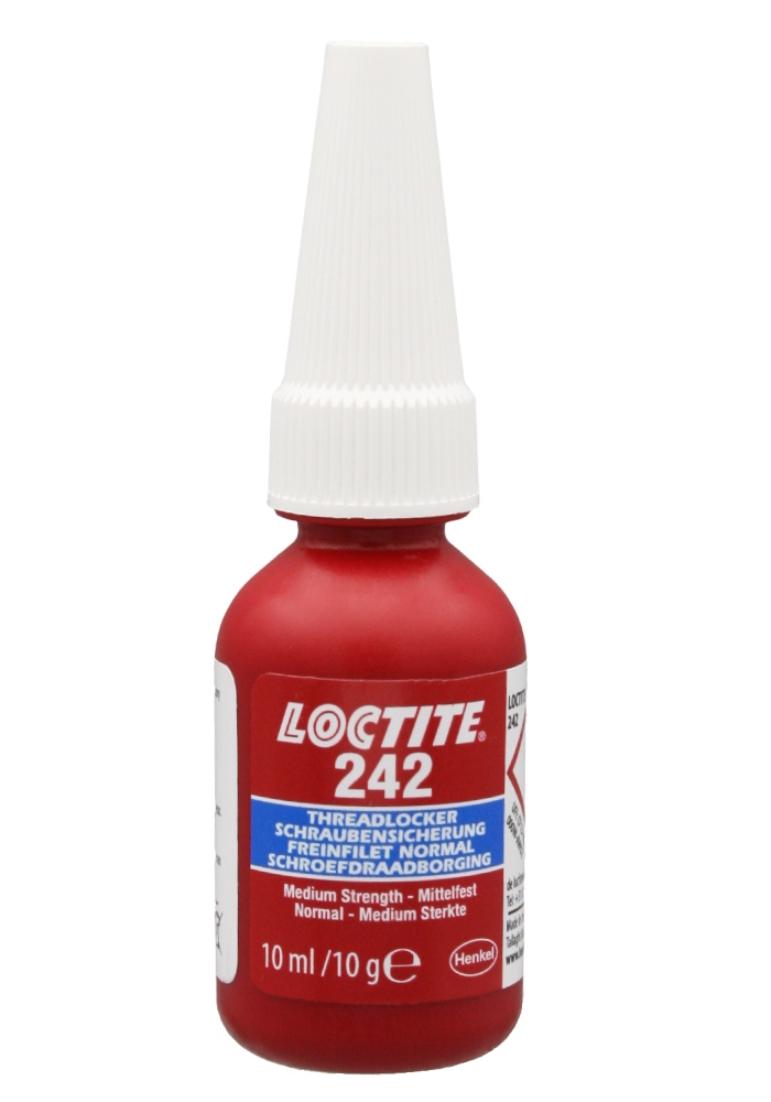 Keo khóa ren Loctite 242 lực khóa trung bình màu xanh dương 10ml