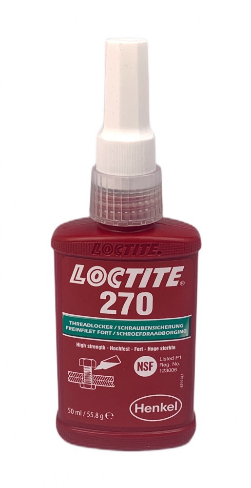 Keo khóa ren Loctite 270 cường độ cao màu xanh lá cây 50ml