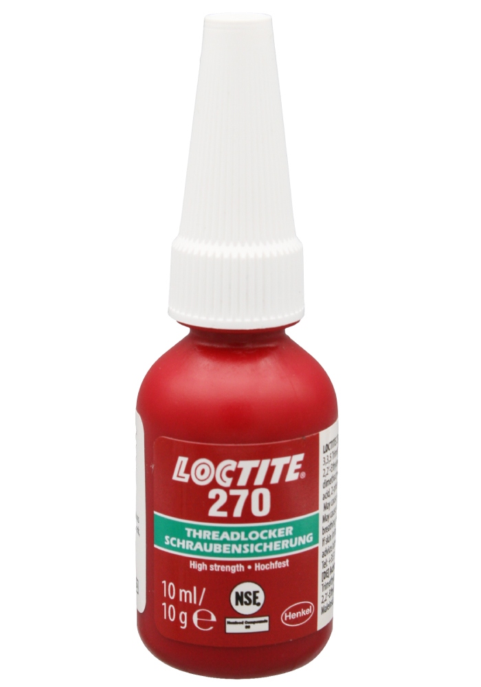 Keo khóa ren Loctite 270 cường độ cao màu xanh lá 10ml