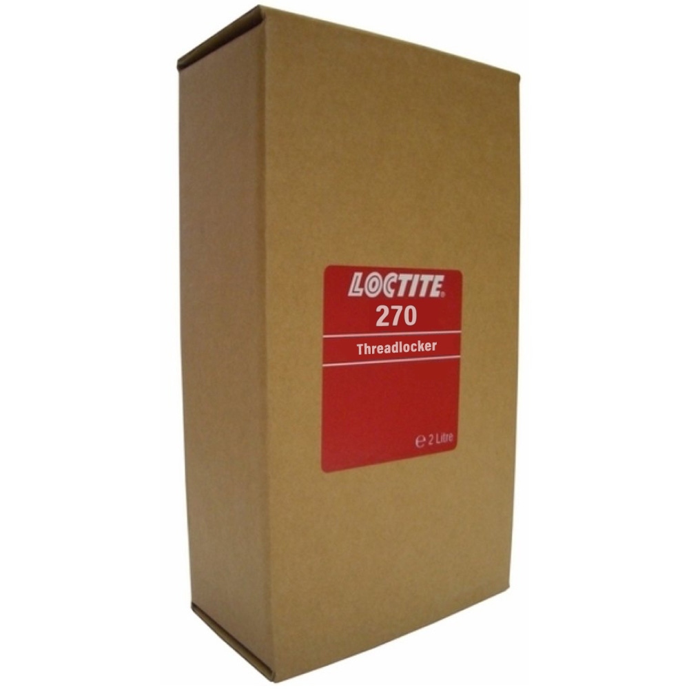 Keo khóa ren Loctite 270 cường độ cao màu xanh lá cây túi 2 lít dạng đóng hộp (Bag-in-Box)