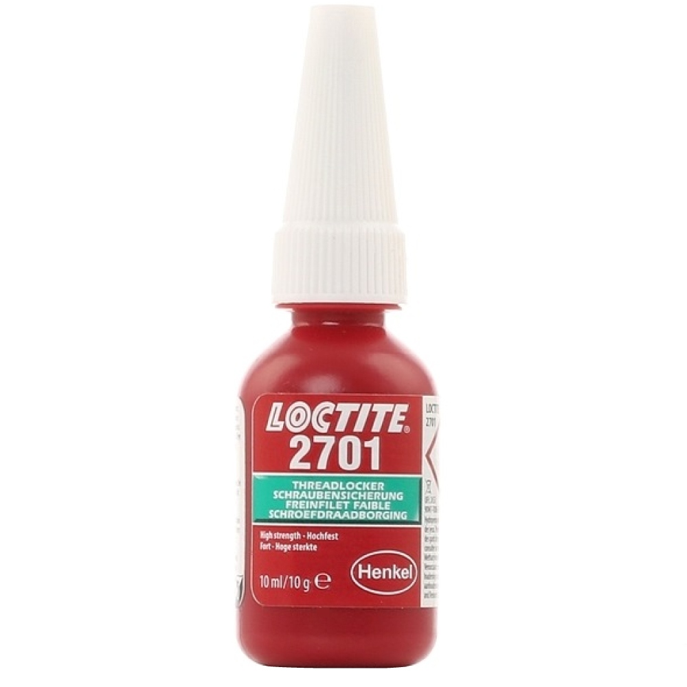 Keo khóa ren Loctite 2701 dành cho ốc vít mạ crom chịu lực cao 10ml