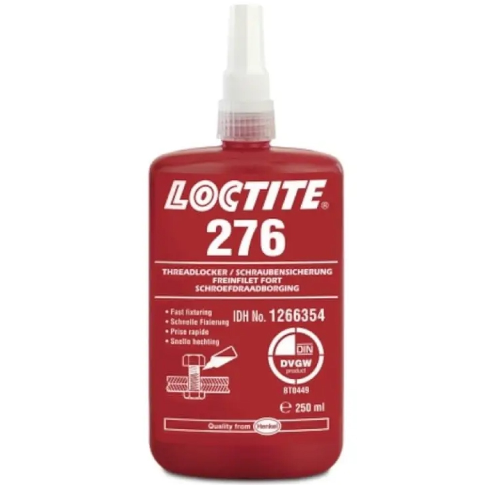 Keo khóa ren Loctite 276 cho bề mặt niken cường độ cao màu xanh lá 250ml
