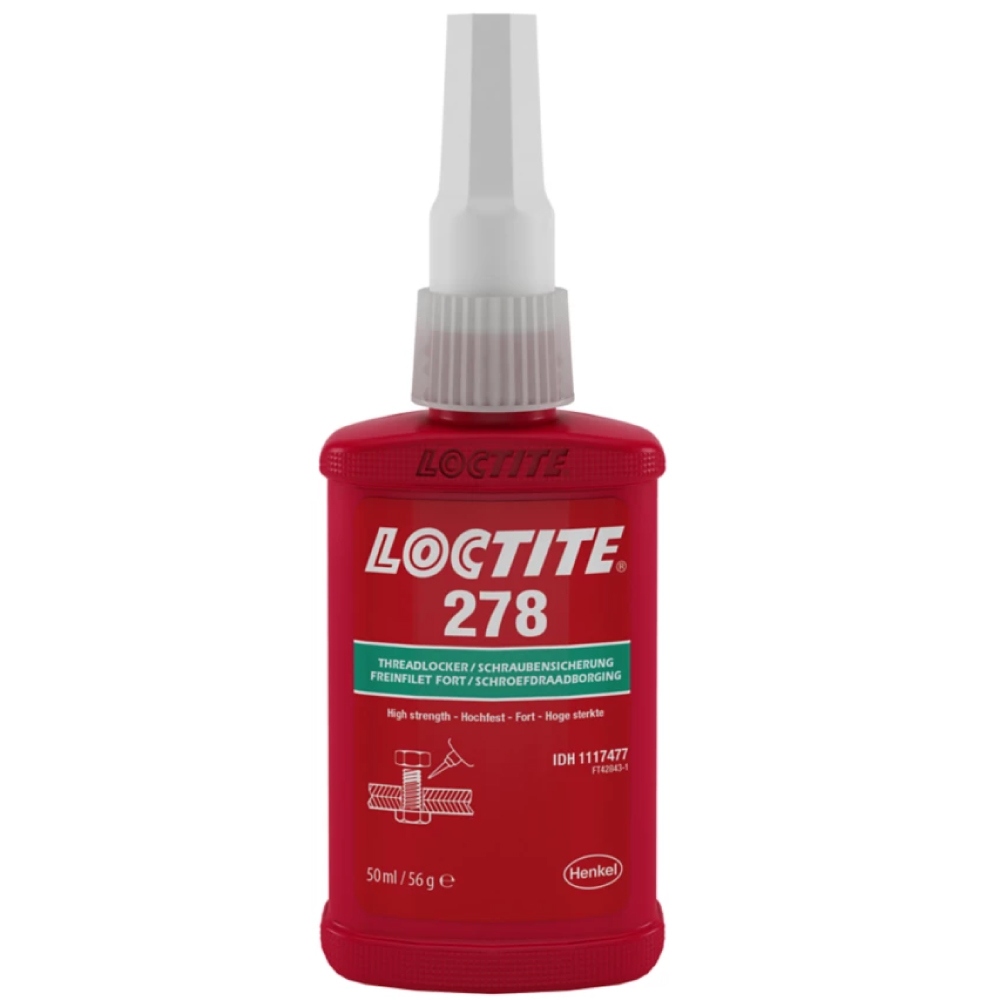 Keo khóa ren Loctite 278 cường độ cao màu xanh lá 50ml