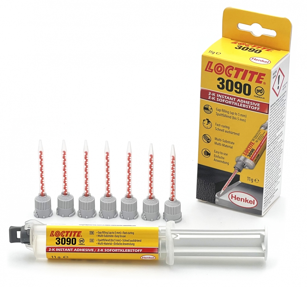 Keo dán nhanh 2 thành phần đa năng Loctite 3090 trong suốt 10g