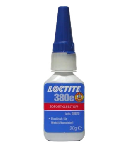 Keo siêu nhanh Loctite 380E Black Max CA cường lực độ nhớt thấp màu đen 20g