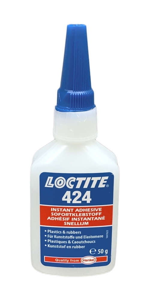 Keo dán nhanh Cyanoacrylate gốc ethyl Loctite 424 chai 50g