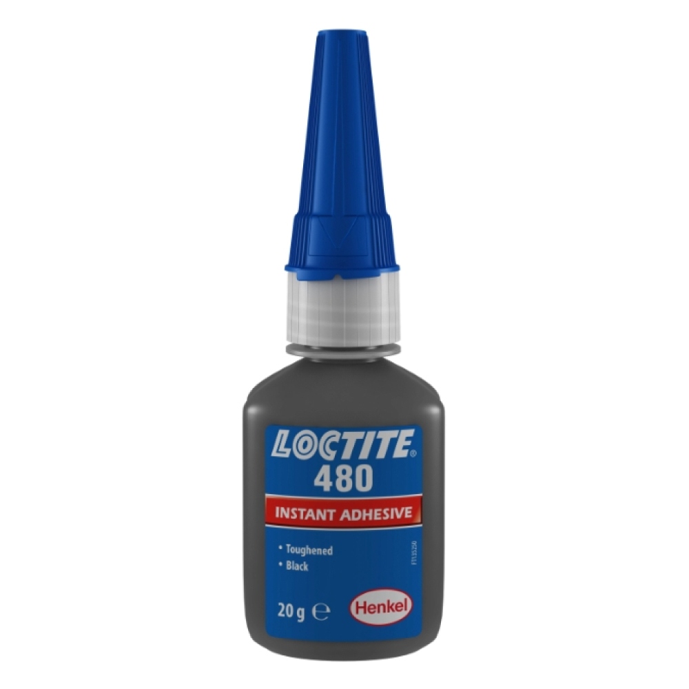 Keo dán nhanh chịu lực Loctite 480 màu đen 20g