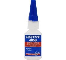 Keo dán nhanh linh hoạt và có thể uốn cong Loctite 4850, trong suốt, chai 20g