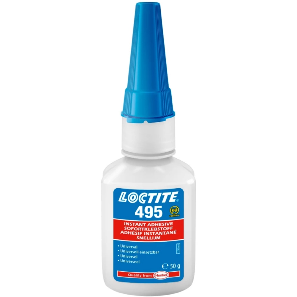 Keo dán nhanh đa năng Loctite 495 màu trong suốt chai 50g