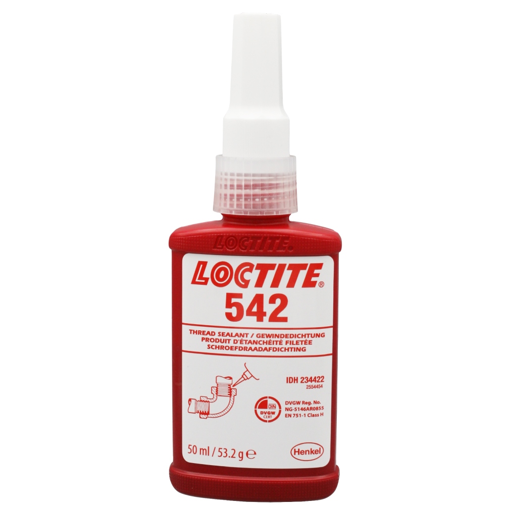 Keo dán đường ống Loctite 542 cho các mối nối kim loại nhỏ 50ml